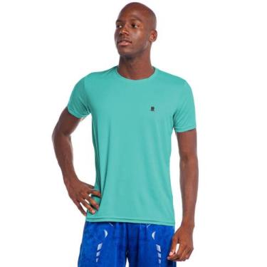 Imagem de Camiseta Masculina Pw Sports Lisa Polo Wear Verde Médio, Verde médio, 