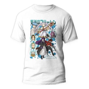 Imagem de Camiseta Anime Sousou Frieren Fern Stark Camisa 100% Algodão - Kamiset