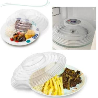 Imagem de Kit 3 Tampas De Microondas Bpa Free Protetora Alimentos - Clink