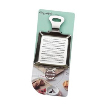 Imagem de Ｂｅｓｇａ Ferramenta de Moagem de aço Inoxidável Ralador de Gengibre, Manual Ralador de Alho Prensa de Queijo para Frutas, Tempero Parmesão, 10.8 Cm X 7.5 Cm
