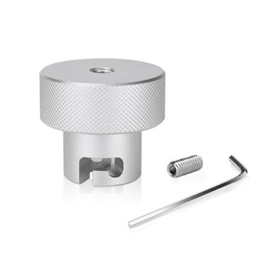 Imagem de PFCKE Botão de Liberação de Válvula de Macaco de Garrafa para Prensa Hidráulica Harbor Freight Parafusos de Liberação de Válvula de 3/8” de Diâmetro, Feitos de Alumínio 6061