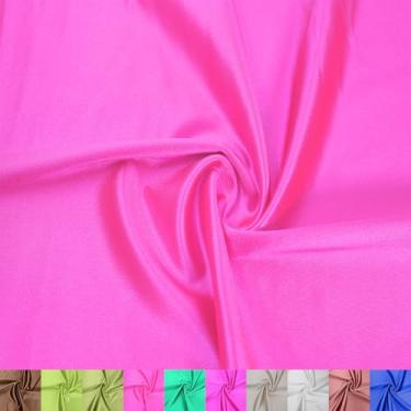 Imagem de Texco Inc 149.9 cm Wide Kasino tecido brilhante por jarda - poliéster elastano stretch melhor para vestuário, roupa ativa, acessórios, tiaras, cortinas, decoração de casa e projetos DIY, Hotpink 5
