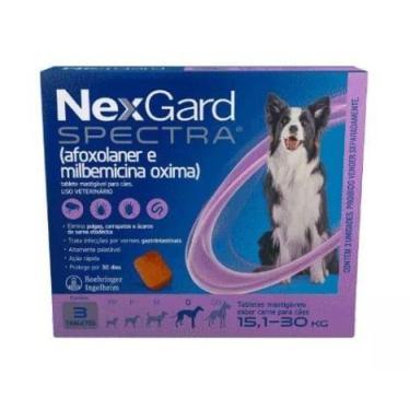 Imagem de Antipulgas e Carrapatos Nexgard Spectra Cão 15,1/30 kg 3cp - BOEHRINGE