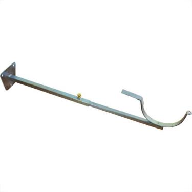 Imagem de Suporte Calha Hayner Modelo Tigre Regulavel Zincado 125Mm 690835