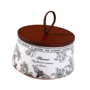 Imagem de IEUDNS Jarra de armazenamento selado com cozinha, jarra de doces com tampa, jarra de armazenamento de alimentos para caldeira para casa, farinha, cozinha, Abelha