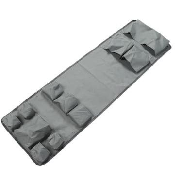 Imagem de Mini Organizadores de Geladeira, Cobertura de Poeira Com Bolsos para a Maioria Dos Refrigeradores Domésticos, 600d Oxford Ploth Hanging Mini Fridge Caddy Organizadores Bolsa