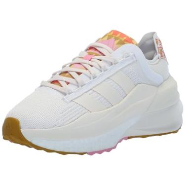 Imagem de adidas Tênis Avryn_x Feminino, Branco/Giz Branco/Ouro Vitória, 11