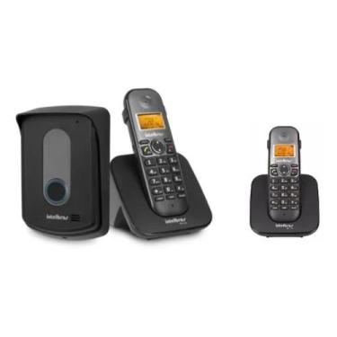 Imagem de Kit Porteiro Eletrônico Sem Fio + 1 Ramal Tis 5010 Intelbras