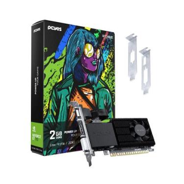 Imagem de Placa De Video Pcyes Geforce Gt 710 2gb Ddr3 64bits Ppet7102gblp