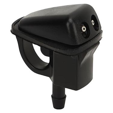 Imagem de Jato pulverizador do bocal do lavador de pára-brisa Grcfumo, jato de spray do limpador de água ABS, bocal pulverizador do lavador de pára-brisa resistente anti-riscos para