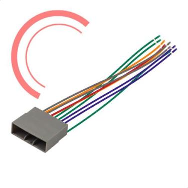 Imagem de Chicote Conector Plug Radio Honda New Civic 07 a 11 - Permak