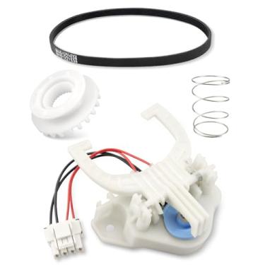 Imagem de WH03X30517 Atuador de mudança de lavadora, WH01X27538 Correia de acionamento da arruela, WH05X24185 Embreagem de máquina de lavar, WH01X24434 Mola de arruela adequada para GE/Hotpoint Lavadora de