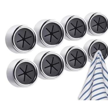 Imagem de 4 Porta Pano De Prato Parede Autoadesivo Redondo Toalhas - Minymix