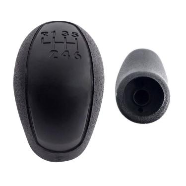 Imagem de Kit 10 Manopla Bola de Câmbio Sprinter 2016 17 18 19 - 6 Marchas Preta