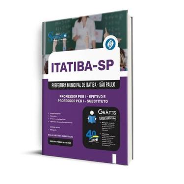 Imagem de Apostila Prefeitura de Itatiba - SP  - Professor PEB I - Efetivo e Pro