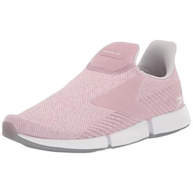 Imagem de Reebok Dailyfit DMX Tênis de caminhada feminino, Lilás infundido/cinza puro/branco, 8.5