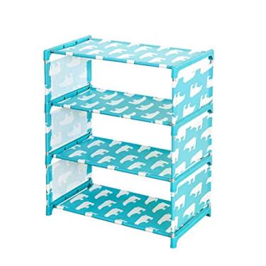 Imagem de P9IDEDFH Sapateira organizador de armário de armazenamento para casa sapateira com capa de armário organizador de armário de armazenamento de sapatos