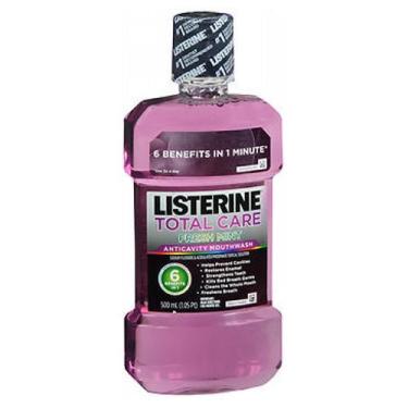 Imagem de Enxaguatório bucal Listerine Total Care Anticavity Fresh Mint 16.6667 oz por Listerine (pacote com 6)