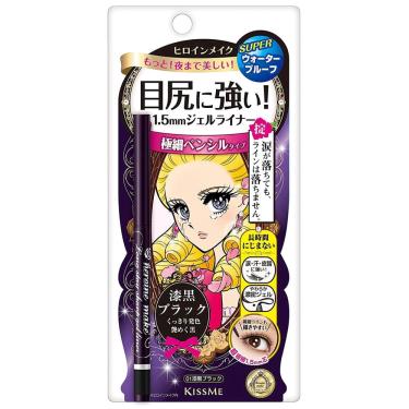 Imagem de Delineador de olhos Heroine Make Long Stay Sharp Gel 01 Jet Black