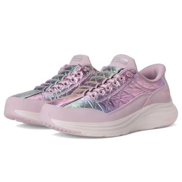 Imagem de Skechers Tênis feminino de espuma de vapor sem cadarço, Lavanda/Multi, 34