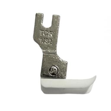 Imagem de Pé Calcador de Teflon Pesponto Compensado Para Maquina Reta Industrial Lado Direito 1mm TCR-1/32E
