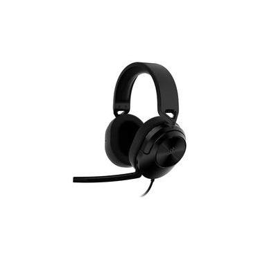 Imagem de Headset Gamer Corsair HS55 Stereo P2 3.5mm, Drivers 50mm, Carbono - CA-9011260-NA