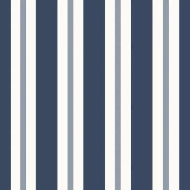 Imagem de Papel de Parede Vinílico Listra quadros marinho revoada 4454 53x1000 -