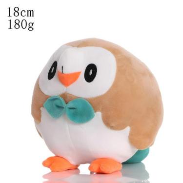 Imagem de Crianças Pokemon Rowlet Litten Poplio Brinquedo De Pelúcia Dos Desenho
