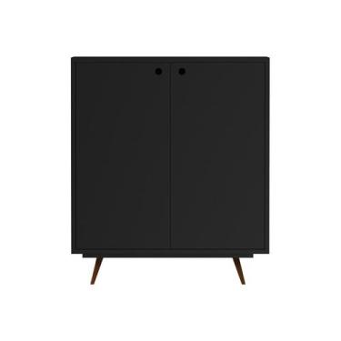 Imagem de Sapateira Anabela Preta - Mobly