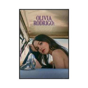 Imagem de Cantor O-Olivia R-Rodrigo Poster Imprime Fotos de Parede Sala de estar
