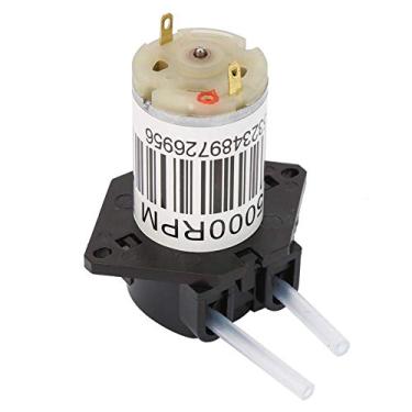 Imagem de Bomba Peristáltica Silenciosa Em Miniatura Bomba DC para Análise Bioquímica do Experimento (6V comprimido preto)