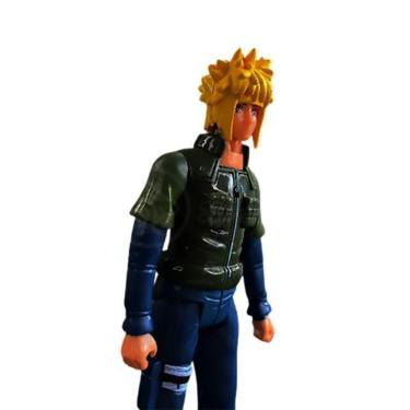 Imagem de Kit 4 Bonecos Action Naruto Shippunden Kakashi Minato Sasuke