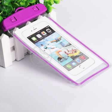 Imagem de Capa Bolsa A Prova Dágua Impermeável Universal Para Roxo