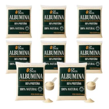 Imagem de Albumina CP Ovos - 80% Proteína - Suplemento Natural 4kg