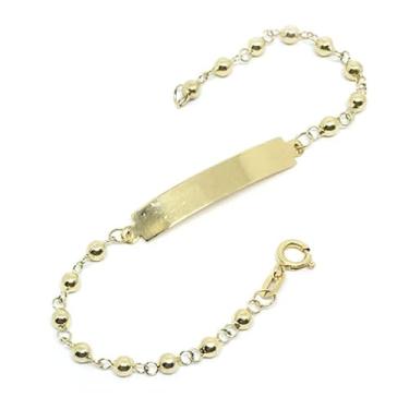 Imagem de Pulseira feminina infantil de chapa - 2PUO0600