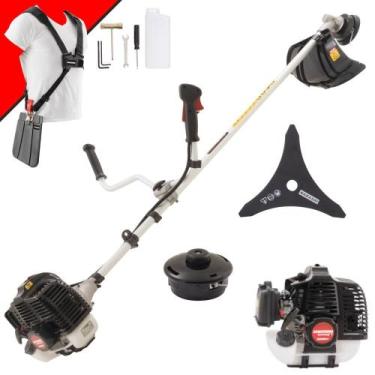 Imagem de Roçadeira Lateral Kawashima Serie E KW 52-LE Gasolina 52cc Com Duas Op