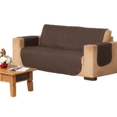 Imagem de Capa Protetor Para Sofá 3 Lugares Avulso Tabaco - M.a Enxovais