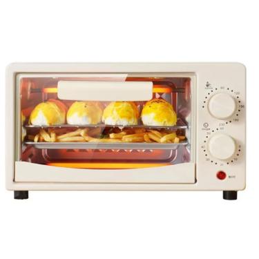 Imagem de Forno Eletrico 600W 12L Multifuncional Branco/Bege 127V