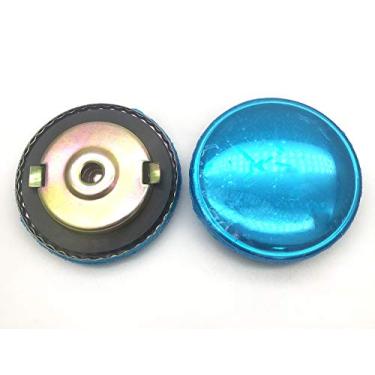 Imagem de XMHF Tampa de tanque de gás combustível de metal de 85 mm de diâmetro para peça de substituição do motor do motor, 2 peças