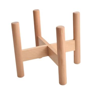 Imagem de Bothyi Suporte de madeira para plantas em vasos, suporte para plantas em vasos, banco alto, prateleira para plantas, para vasos para , canto,