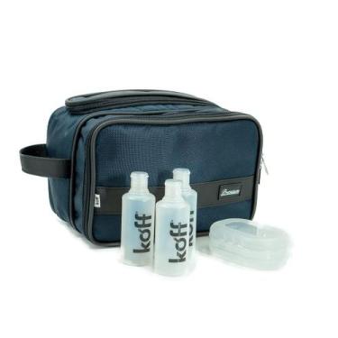 Imagem de Necessaire viagem executivo premium (azul) - Koff