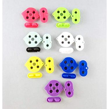 Imagem de Almofada de borracha de silicone condutora para console GBC Game Boy Color (verde preto)