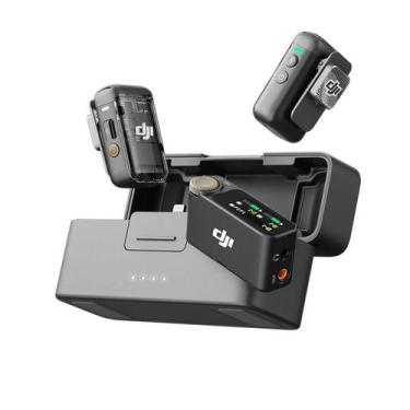 Imagem de Microfone Duplo Dji Mic 2 (2x Microfones + Receptor + Case)