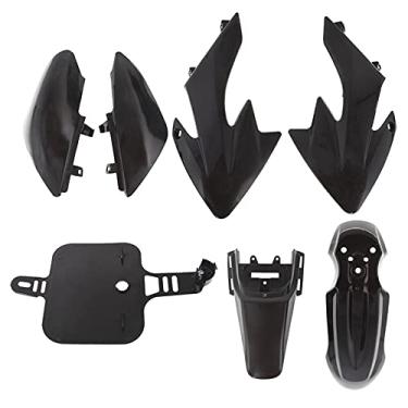 Imagem de munirater Conjunto de kit de carenagem de plástico para trabalho corporal para bicicleta XR50 CRF50 SDG SSR 107 125 preta