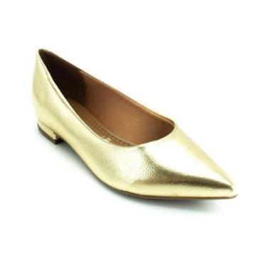 Imagem de Sapatilha Feminina Vizzano 1206700 - Dourada-Feminino