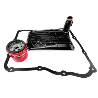 Imagem de Kit de filtro de transmissão compatível com a série Allison 1000 2000 (panela rasa), serve para Chevy Silverado 2500 3500 2011-2019, GMC Sierra 2500 3500 2011-2019, substitui OE 29542833 e 295395799