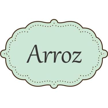 Imagem de Rótulo Etiqueta Adesiva Personalizada p/ Potes e Mantimentos (kit c/ 8