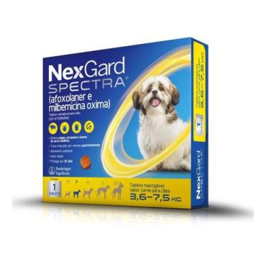 Imagem de Nexgard Spectra Antipulgas e Carrapatos para Cães de 3,6 a 7,5kg - Boe