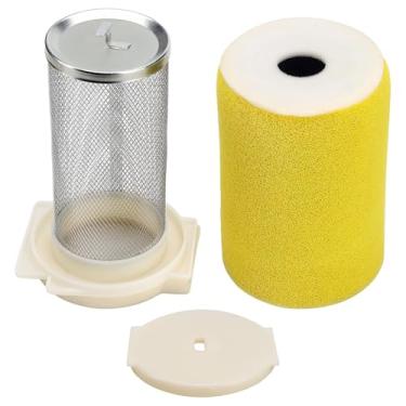 Imagem de Filtro de ar, guia e kit de tampa de extremidade para Yamaha Big Bear 350 1987-1999 Moto-4 250 350 19871995 Kodiak 400 1993-1999 Timberwolf 250 1992-2000#1YW-14451-000 -00 1 YW-14458-01-00