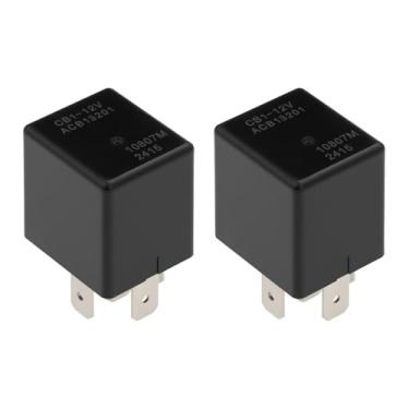 Imagem de OTOTEC 2 peças de relé de carro de 5 pinos CB1-12V ACB13201 12V/40A adequado para motores elétricos sistemas de ar condicionado